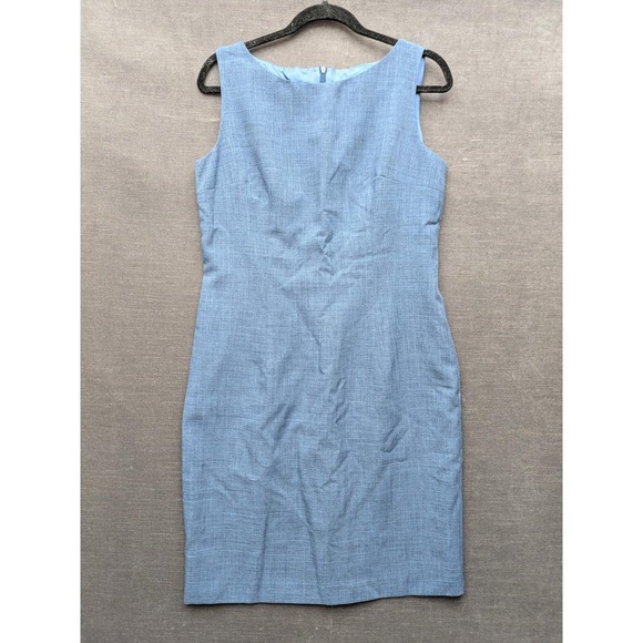 LEL Long Elegant Legs Blue Dress Suit Career Business Women's 10 Vintage NOS - Picture 8 of 10